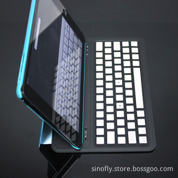 Aluminium Alloy Fission Leather Keyboard for The iPad Mini to 5 Mm P-Ipdminicase113
